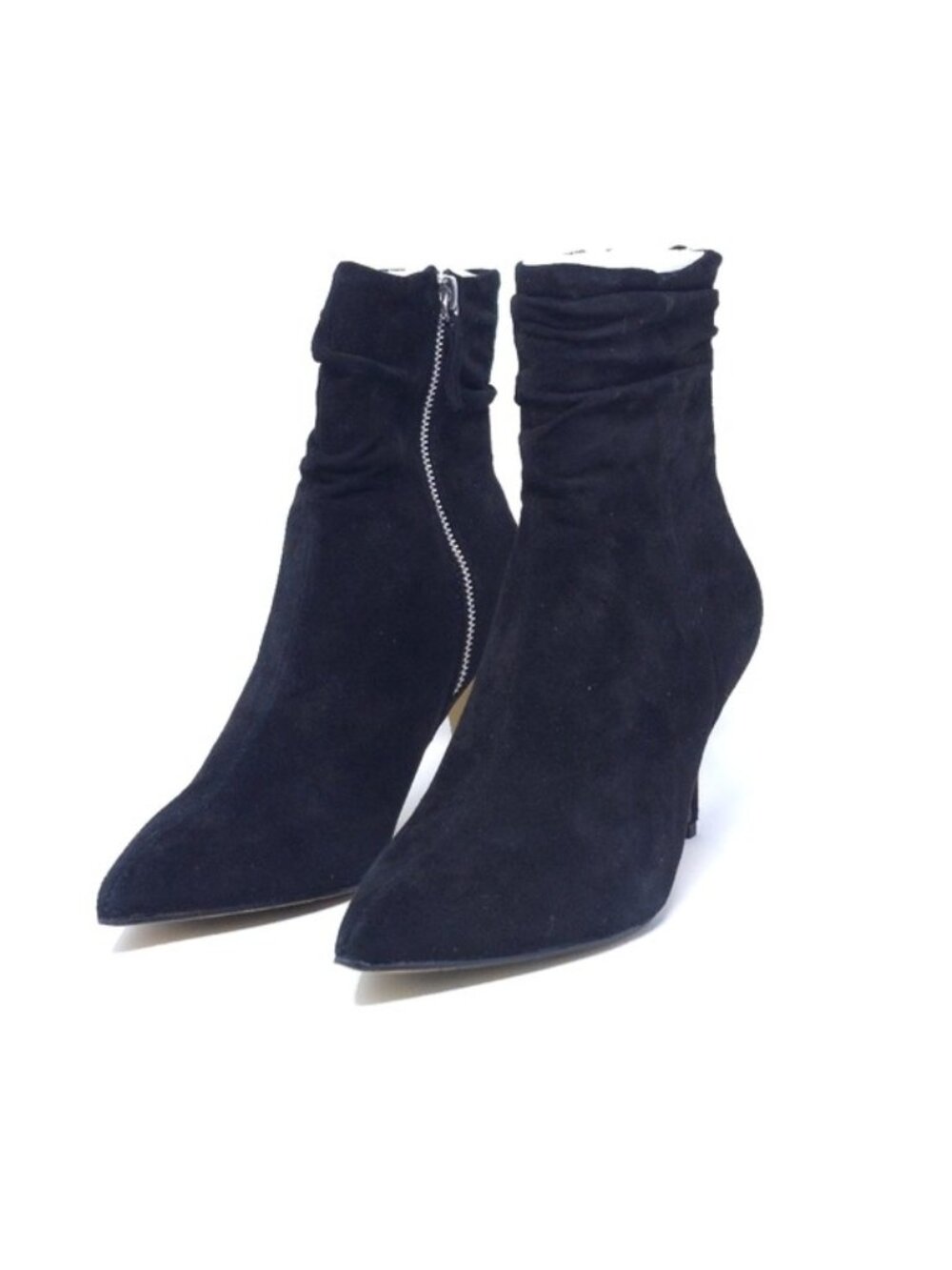 Bella Vita Danielle dress bootie Boot, Black Suede Leather, Size 8M